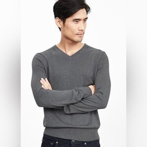 Banana Republic Silk Cotton Cashmere V-neck sweater size XL